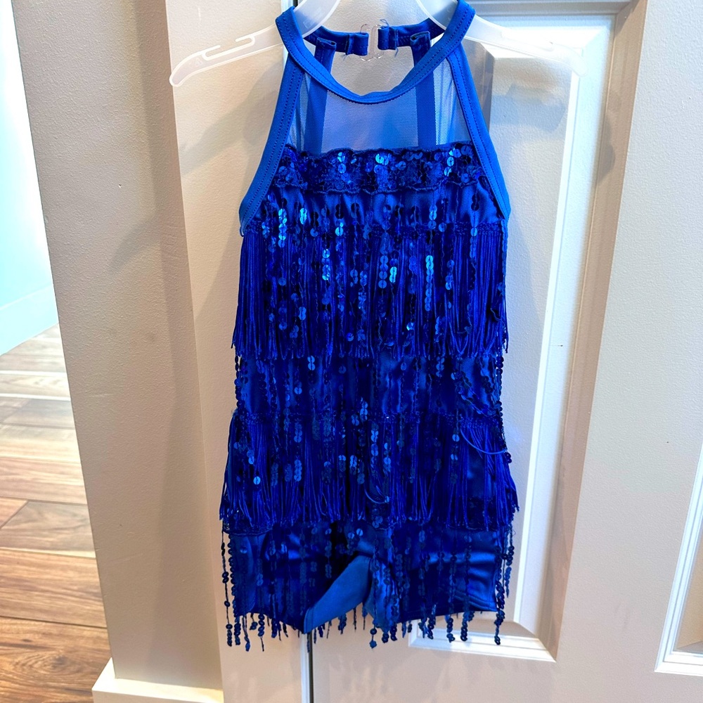 Dance or skating costume. Only worn less than a handful of times. Very sparkly!